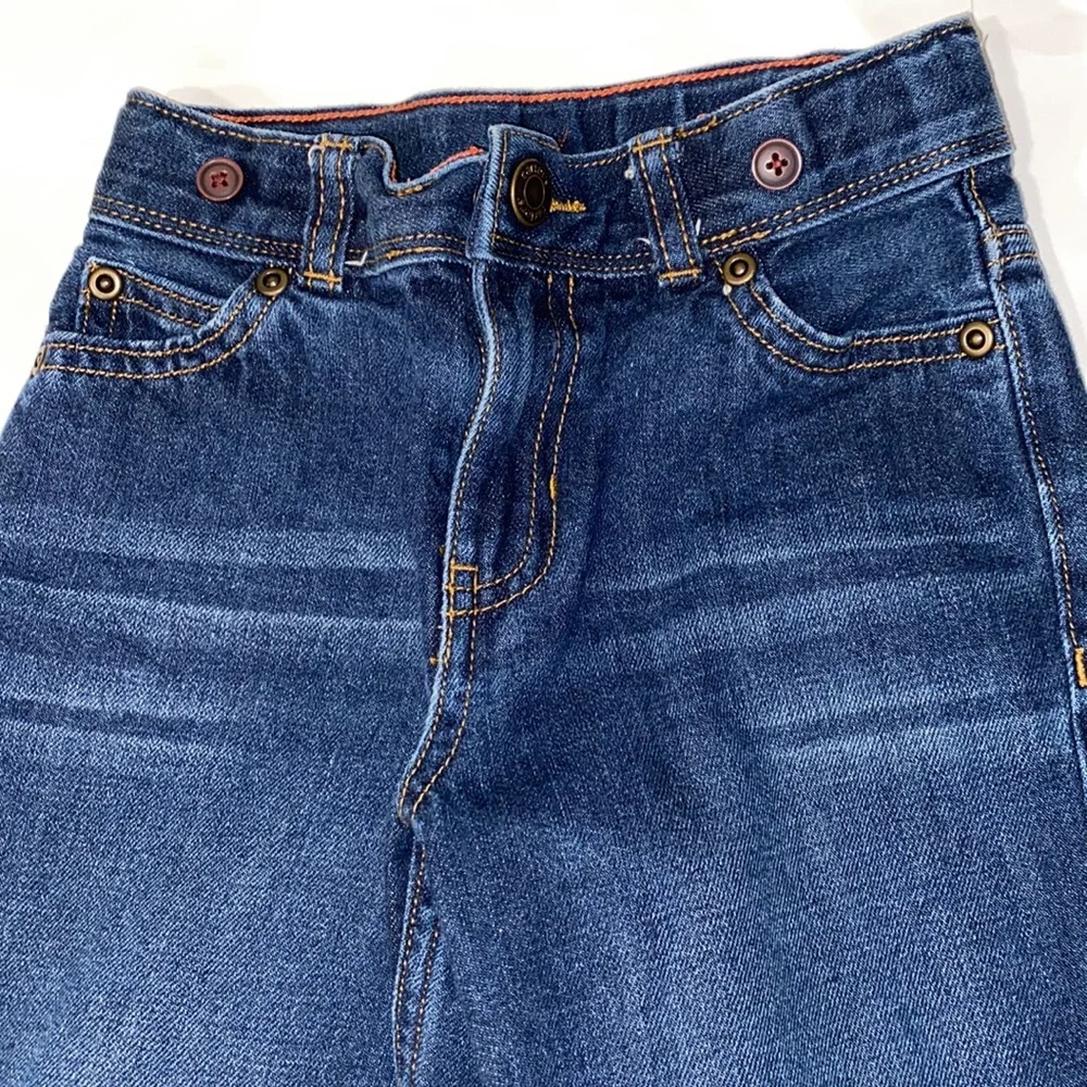 Carter’s Straight Fit Blue Jeans Adjustable waist NEW Boys 4T - Picture 4 of 8